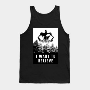 I want to believe Giant Robot Tank Top